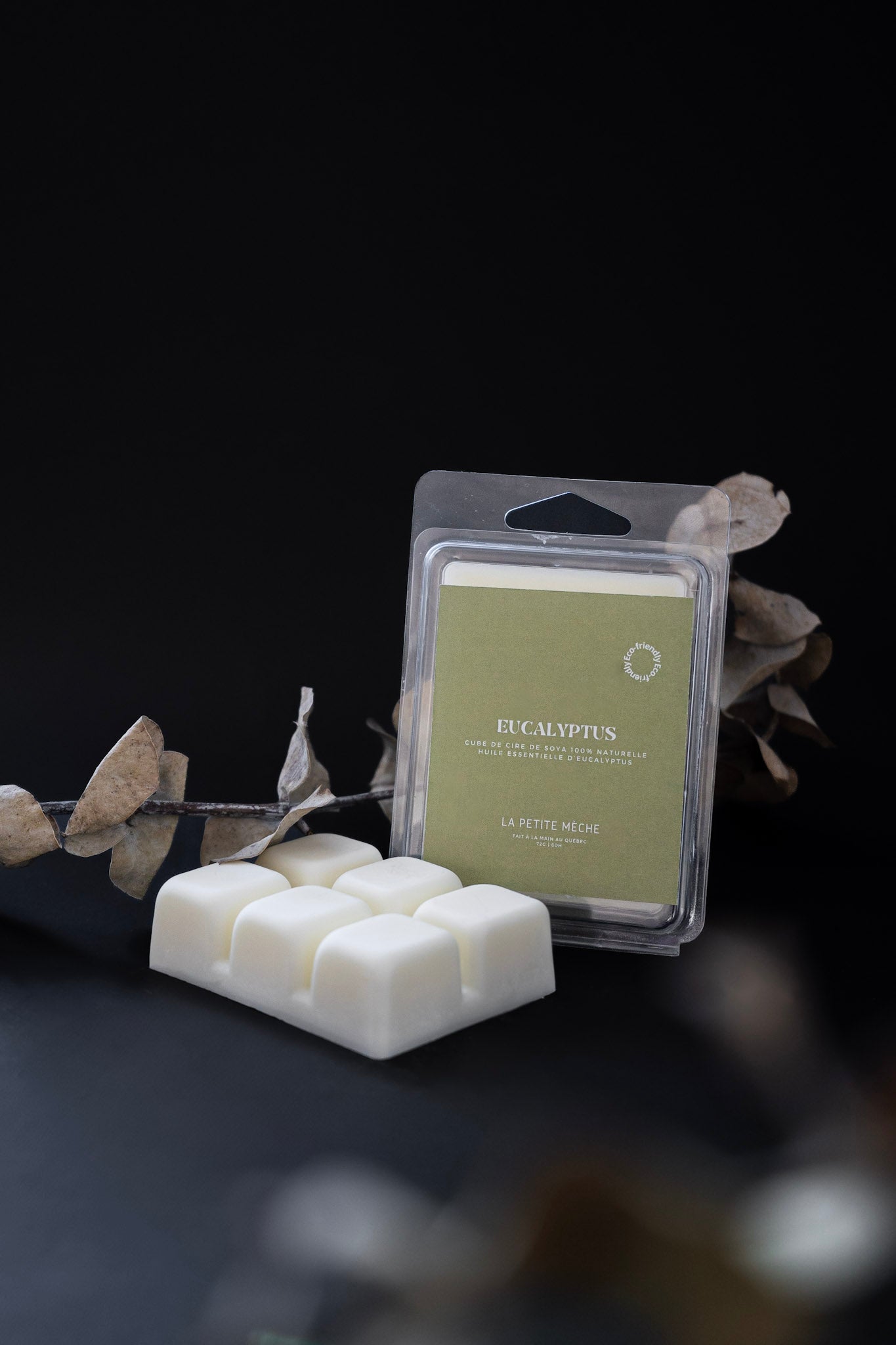 Cube de cire - Eucalyptus - Lapetitemèche