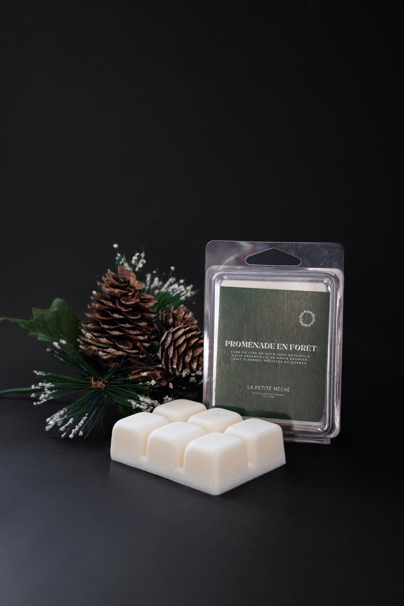 Cube de cire - Sapin baumier - Lapetitemèche