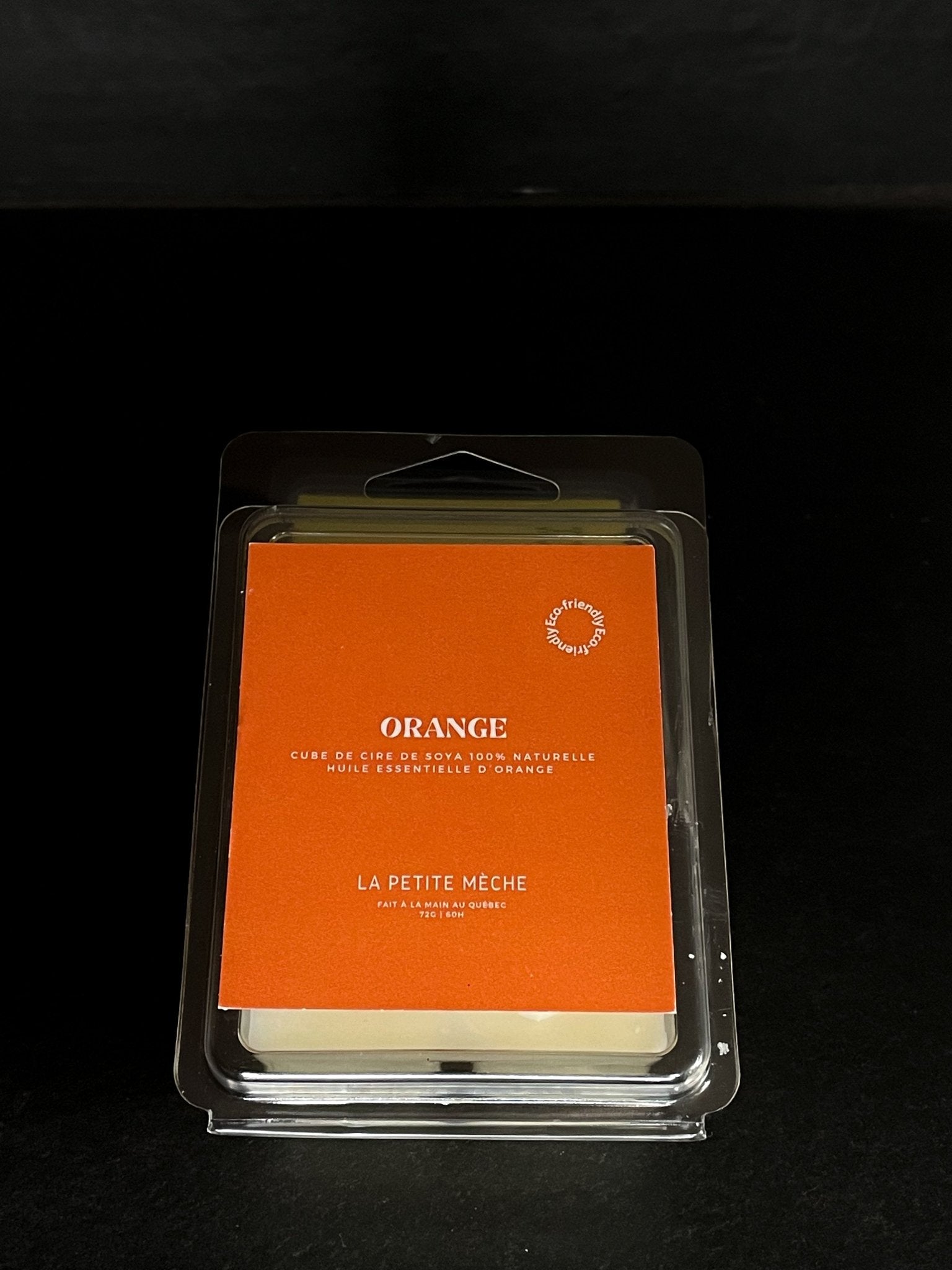 Cube de cire - Orange - Lapetitemèche